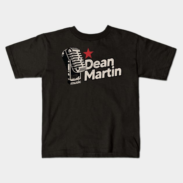 Dean Martin / Vintage Kids T-Shirt by graptail